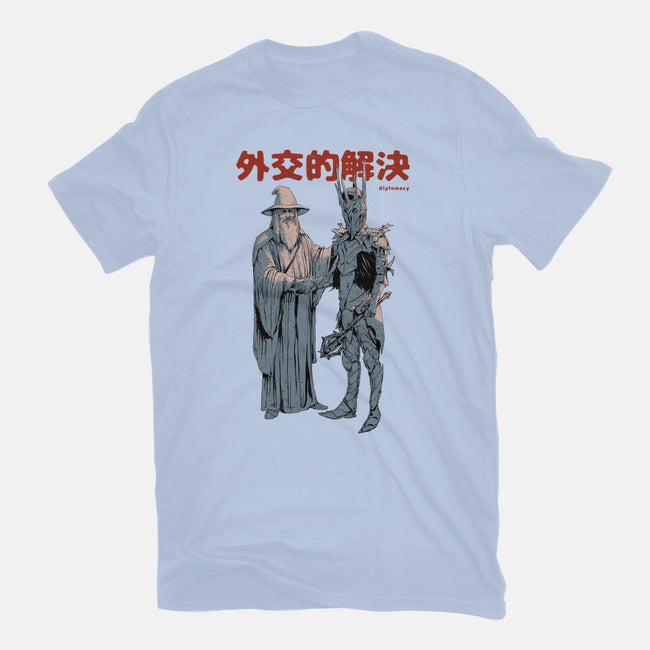 Diplomatic Solution-womens basic tee-Hafaell