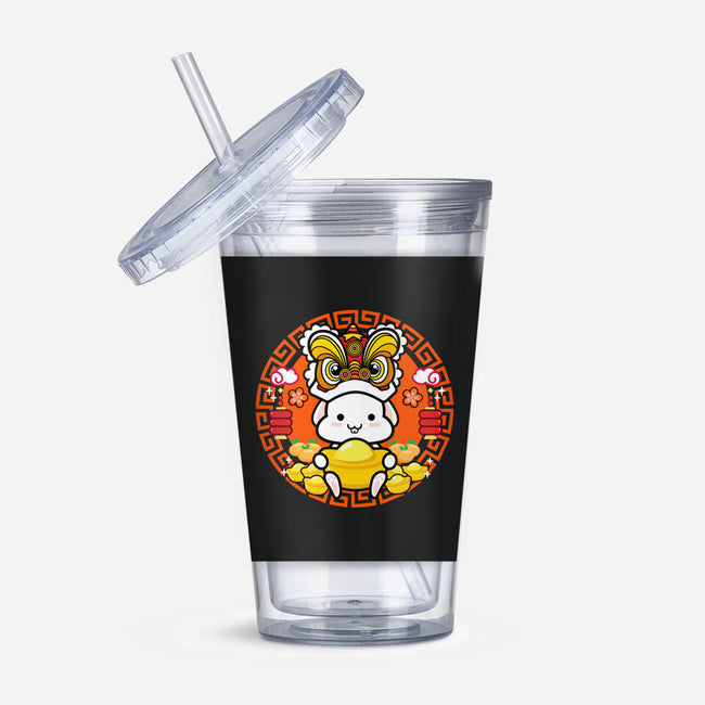 Luckiest Bunny-none acrylic tumbler drinkware-bloomgrace28