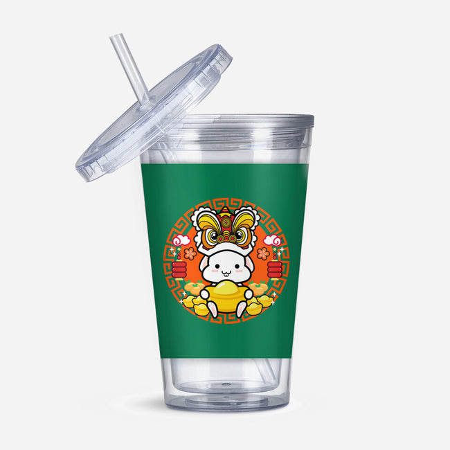 Luckiest Bunny-none acrylic tumbler drinkware-bloomgrace28