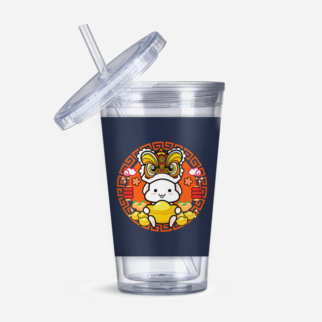 Luckiest Bunny-none acrylic tumbler drinkware-bloomgrace28