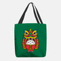 Lion Dance Bunny-none basic tote bag-krisren28