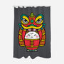 Lion Dance Bunny-none polyester shower curtain-krisren28