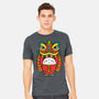 Lion Dance Bunny-mens heavyweight tee-krisren28