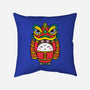 Lion Dance Bunny-none removable cover w insert throw pillow-krisren28