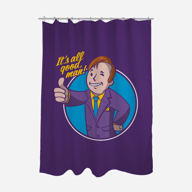 Lawyer Boy-none polyester shower curtain-Getsousa!