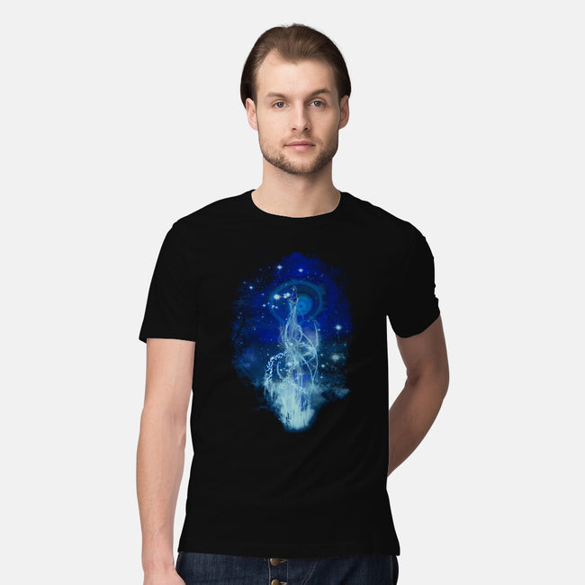 Dancing With Fireflies-mens premium tee-kharmazero