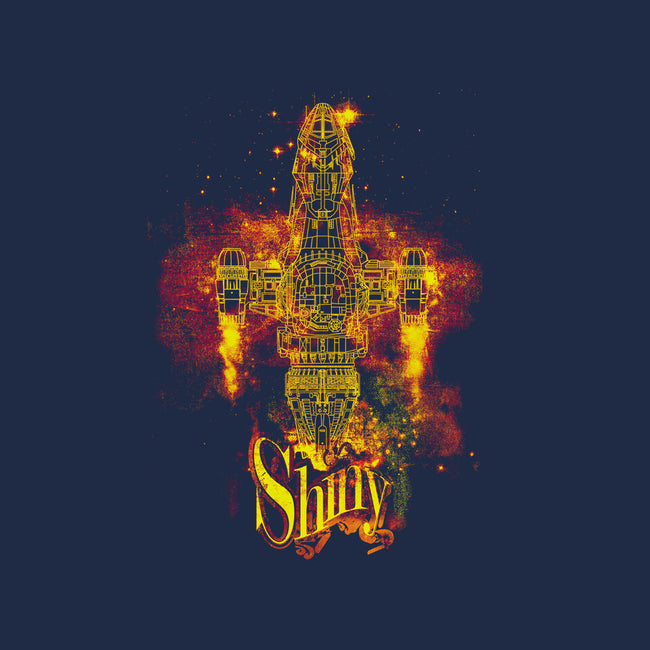 Shiniest Space Ship-womens v-neck tee-kharmazero