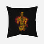 Shiniest Space Ship-none removable cover w insert throw pillow-kharmazero