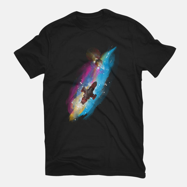 The Shiny Smuggler-mens basic tee-kharmazero