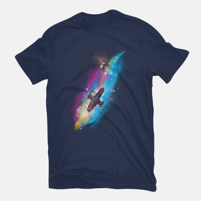 The Shiny Smuggler-mens basic tee-kharmazero