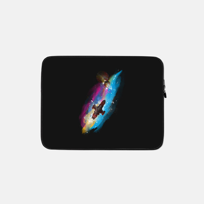 The Shiny Smuggler-none zippered laptop sleeve-kharmazero