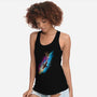 The Shiny Smuggler-womens racerback tank-kharmazero