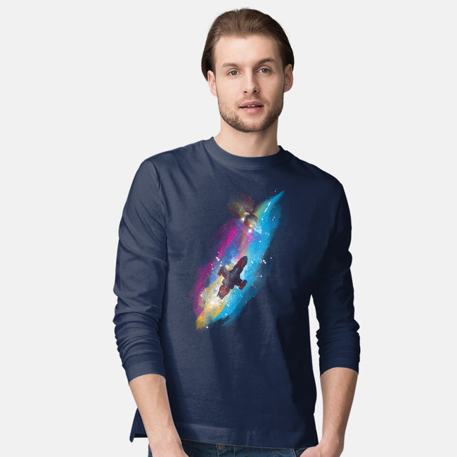 The Shiny Smuggler-mens long sleeved tee-kharmazero