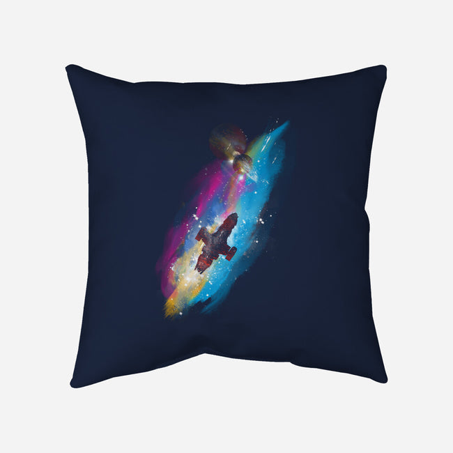 The Shiny Smuggler-none removable cover w insert throw pillow-kharmazero