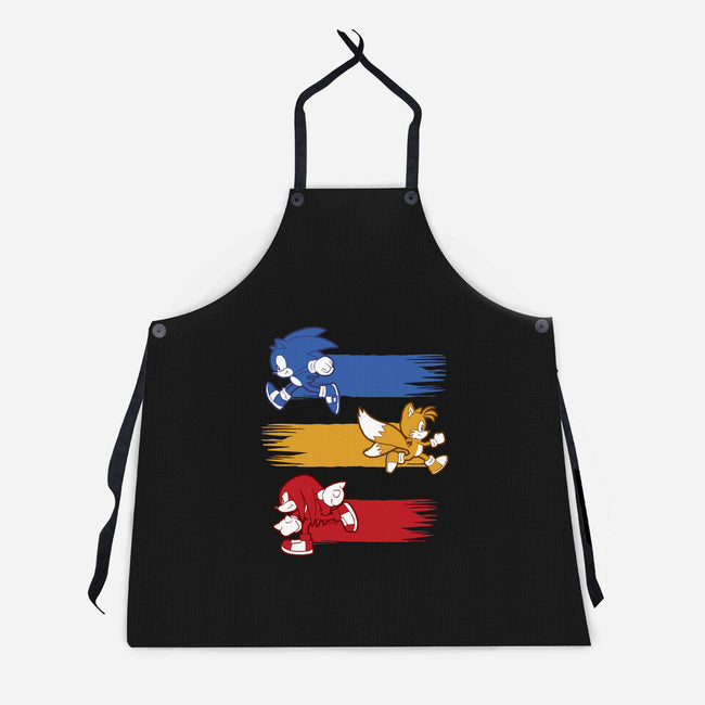 Runners-unisex kitchen apron-Andriu