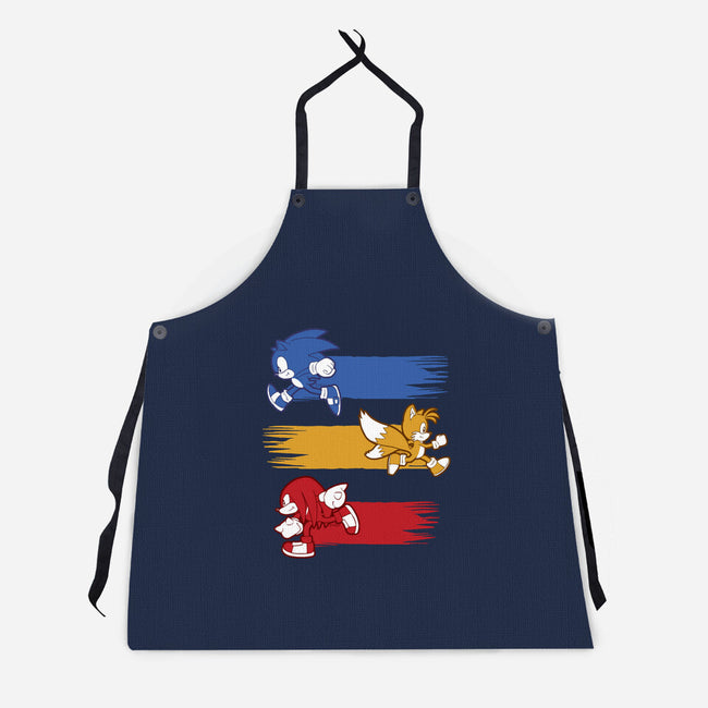 Runners-unisex kitchen apron-Andriu