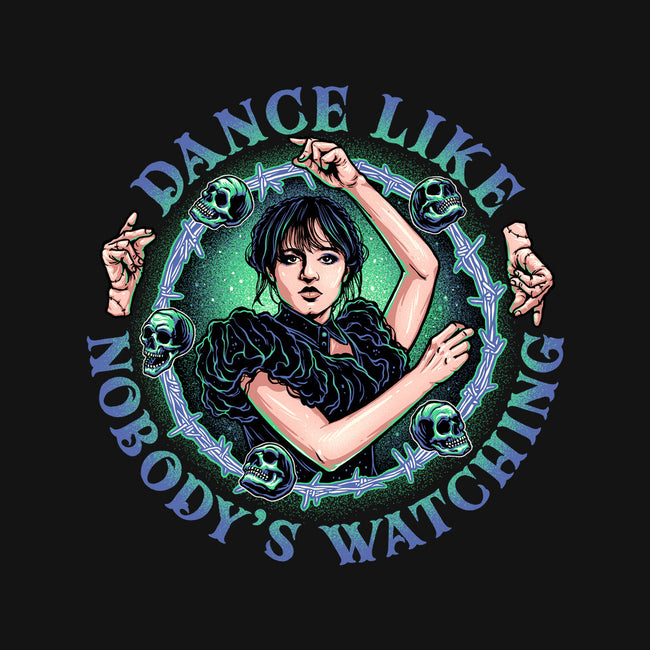 Dance Like Nobody's Watching-none glossy sticker-momma_gorilla