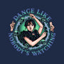 Dance Like Nobody's Watching-none removable cover throw pillow-momma_gorilla