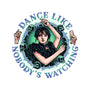 Dance Like Nobody's Watching-none zippered laptop sleeve-momma_gorilla