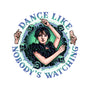 Dance Like Nobody's Watching-none indoor rug-momma_gorilla
