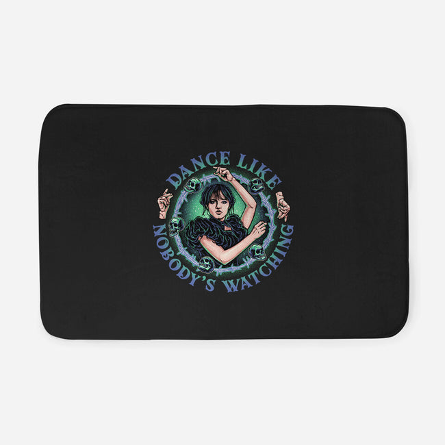 Dance Like Nobody's Watching-none memory foam bath mat-momma_gorilla