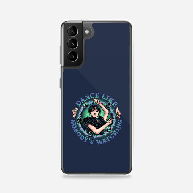 Dance Like Nobody's Watching-samsung snap phone case-momma_gorilla