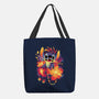 Loco Experiment-none basic tote bag-Snouleaf