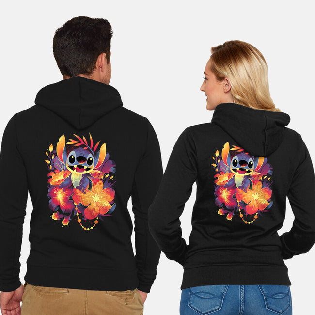 Loco Experiment-unisex zip-up sweatshirt-Snouleaf