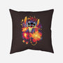 Loco Experiment-none removable cover throw pillow-Snouleaf