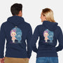 Best Roomie Ever-unisex zip-up sweatshirt-naomori