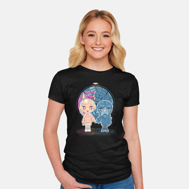 Best Roomie Ever-womens fitted tee-naomori