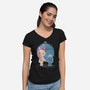Best Roomie Ever-womens v-neck tee-naomori