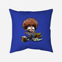 Bob's Early Paintings-none removable cover throw pillow-zascanauta