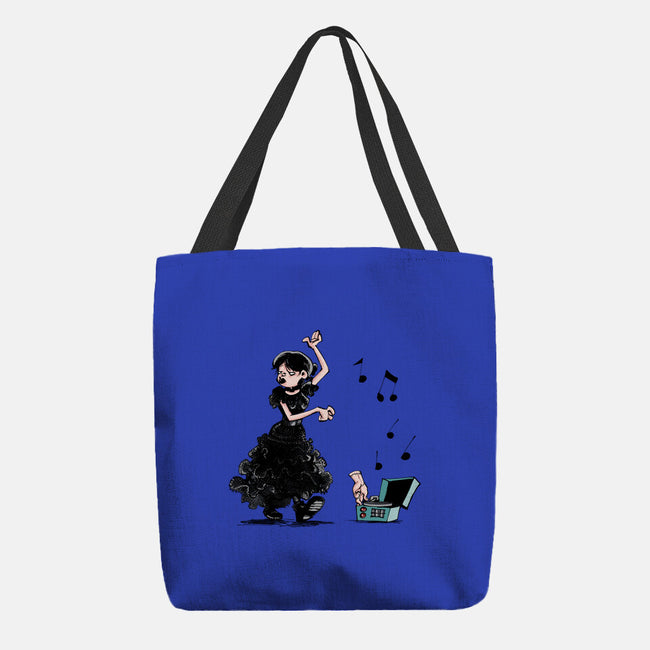 On Wednesday We Dance-none basic tote bag-zascanauta