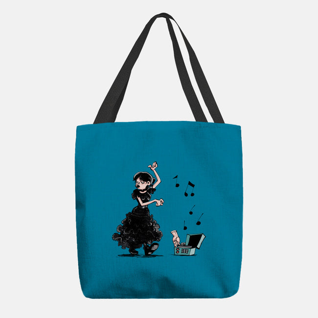 On Wednesday We Dance-none basic tote bag-zascanauta