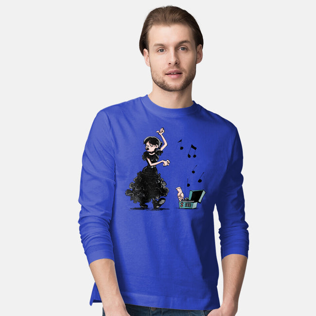 On Wednesday We Dance-mens long sleeved tee-zascanauta