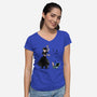 On Wednesday We Dance-womens v-neck tee-zascanauta
