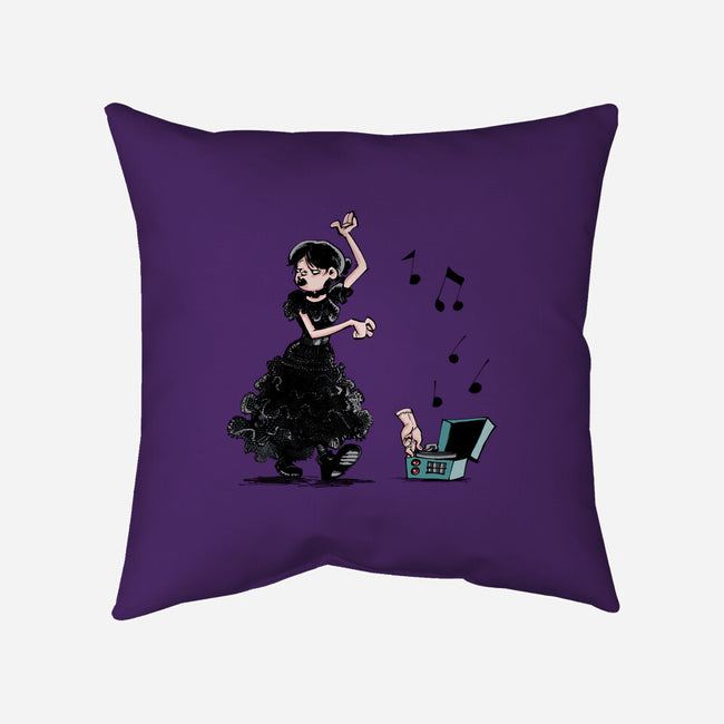 On Wednesday We Dance-none removable cover throw pillow-zascanauta