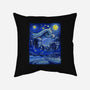 Starry Paradise-none removable cover throw pillow-daobiwan