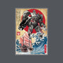 Megatron In Japan-womens fitted tee-DrMonekers