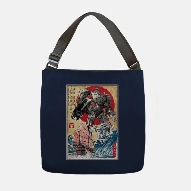 Megatron In Japan-none adjustable tote bag-DrMonekers
