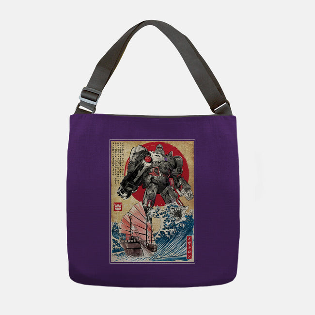 Megatron In Japan-none adjustable tote bag-DrMonekers