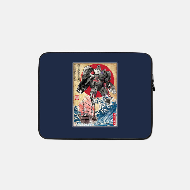 Megatron In Japan-none zippered laptop sleeve-DrMonekers