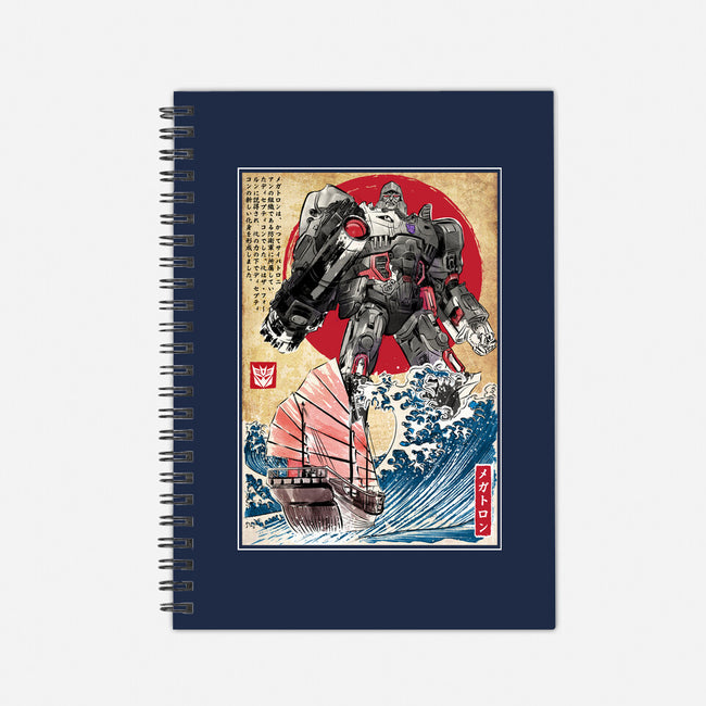 Megatron In Japan-none dot grid notebook-DrMonekers
