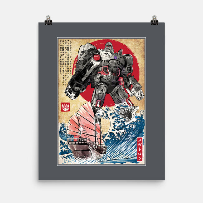 Megatron In Japan-none matte poster-DrMonekers