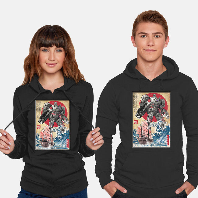 Megatron In Japan-unisex pullover sweatshirt-DrMonekers