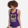 Megatron In Japan-womens racerback tank-DrMonekers