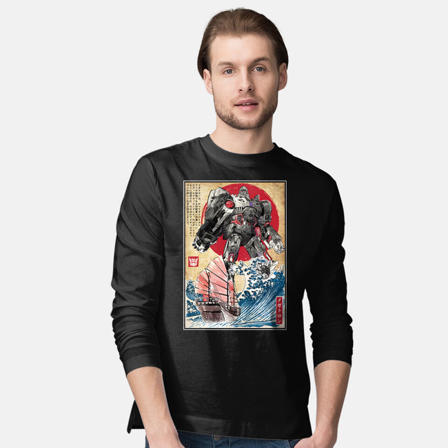Megatron In Japan-mens long sleeved tee-DrMonekers