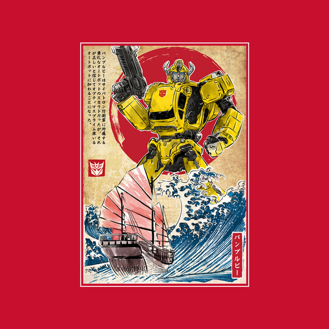 Bumblebee In Japan-none stretched canvas-DrMonekers