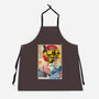 Bumblebee In Japan-unisex kitchen apron-DrMonekers